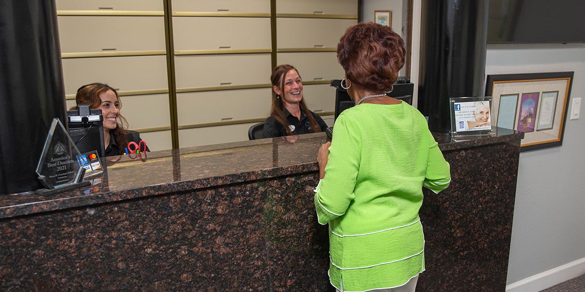 Crawford Dentistry office